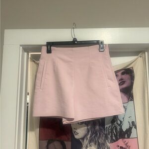 Zara Pink High Waist Women Shorts